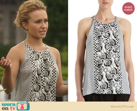 Nashville Fashion: A.L.C. Borchers Top worn by Hayden Panettiere