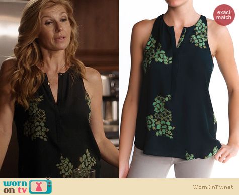 Nashville Fashion: A.L.C. Lennox Top worn by Connie Britton