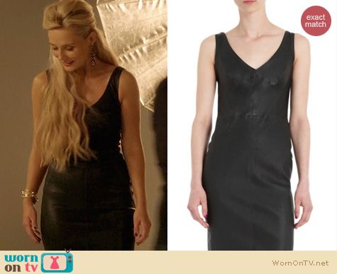 Nashville Fashion: ALC Parker Leather Dress worn by Claire Bowen