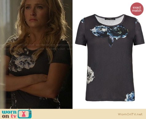 Nashville Fashion: All Saints Peony Tee worn by Hayden Panettiere