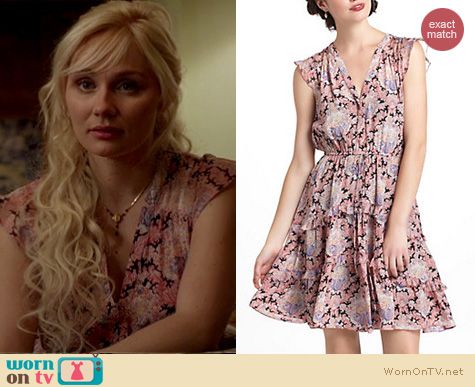 Nashville Fashion: Anthropologie Pastel Paisley dress worn by Clare Bowen