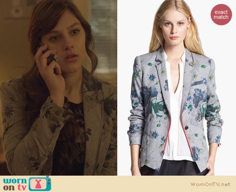 Nashville Fashion: Elizabeth and James Bourne Jacket worn by Aubrey Peeples