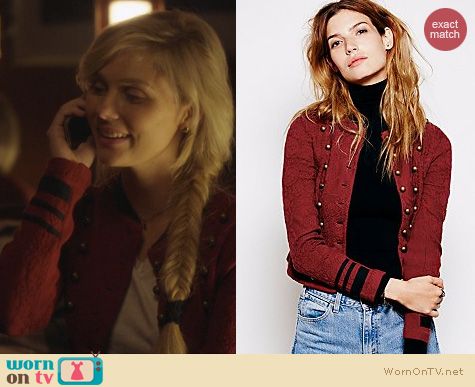 Nashville Fashion: Free People In the Band Textured Jacket worn by Clare Bowen