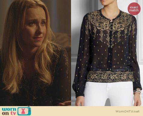 Fashion of Nashville: Isabel Marant Ralf Blouse worn by Hayden Panettiere