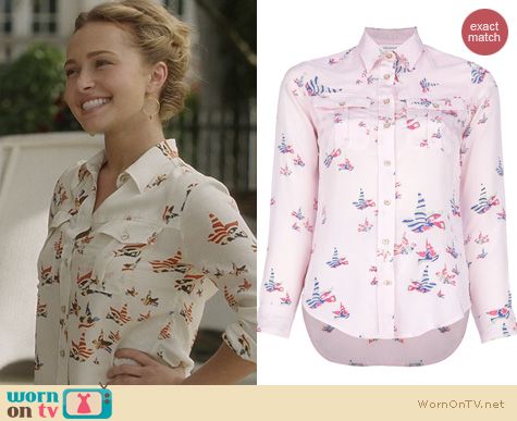 Nashville Fashion: Isabel Marant Shirt worn by Hayden Panettiere