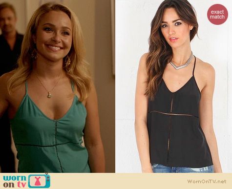 Nashville Fashion: Parker Kristen Top worn by Hayden Panettiere