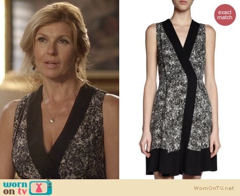 Nashville Fashion: Proenza Schoulder Wrap Dress worn by Connie Britton