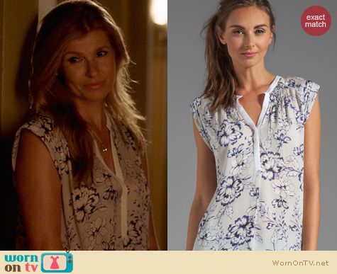 Nashville Fashion: Rebecca Taylor Zen blouse worn by Connie Britton