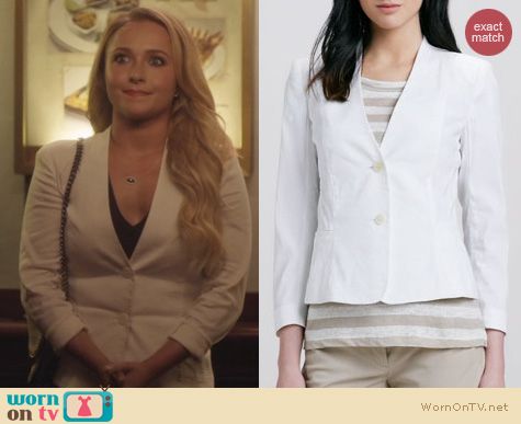 Nashville Fashion: Theory Dalite Jacket worn by Hayden Panettiere