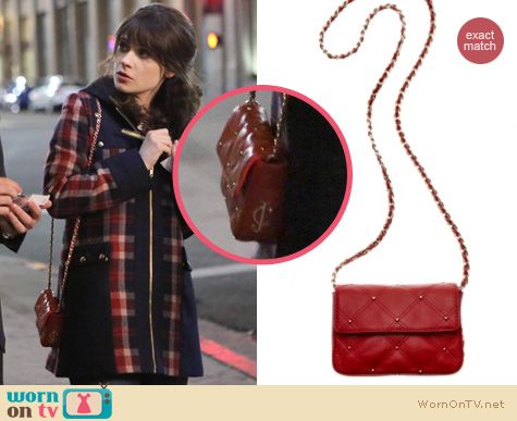 New Girl Fashion: Juicy Couture Frankie Crossbody bag worn by Zooey Deschanel