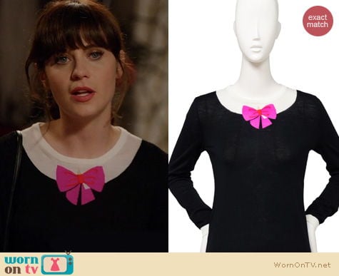 New Girl Fashion: Kate Spade Aurelie Sweater worn by Zooey Deschanel