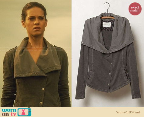 Fashion of Nikita: Anthrogpologie Tavi Moto Jacket worn by Lyndsy Fonseca