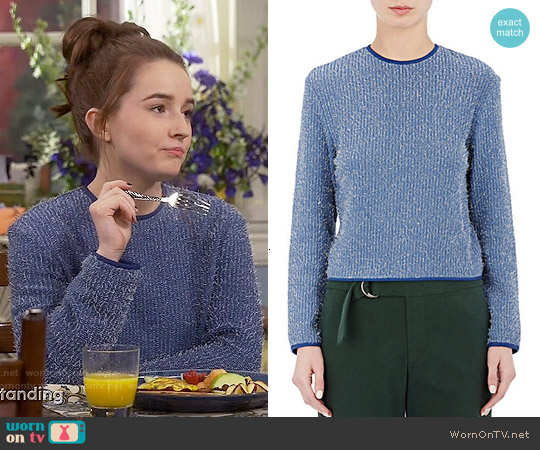 Nomia Shrunken Sweater worn by Eve Baxter (Kaitlyn Dever) on Last Man Standing