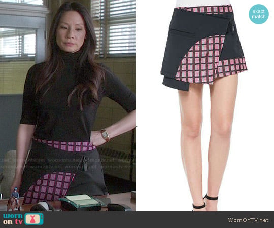 Opening Ceremony 'Marny' Knit Utility Miniskirt worn by Joan Watson (Lucy Liu) on Elementary