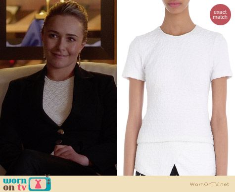 Opening Ceremony Posey Shirt tail top worn by Hayden Panettiere on Nashville