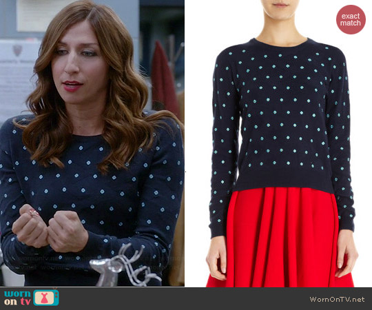 Opening Ceremony Sahara Sweater worn by Chelsea Peretti on Brooklyn 99