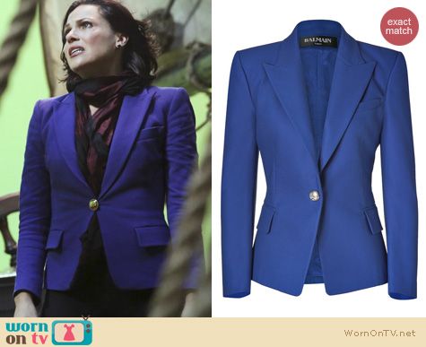 OUAT Fashion: Balmain Gipsy Blazer worn by Lana Parrilla