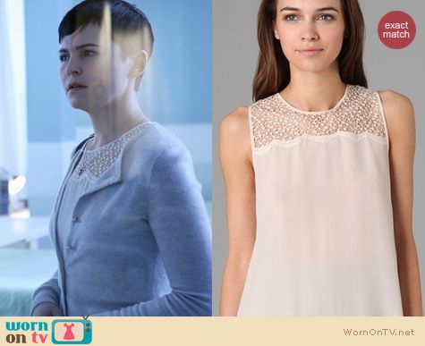 OUAT Fashion: Club Monaco Morgan lace tank worn by Ginnifer Goodwin