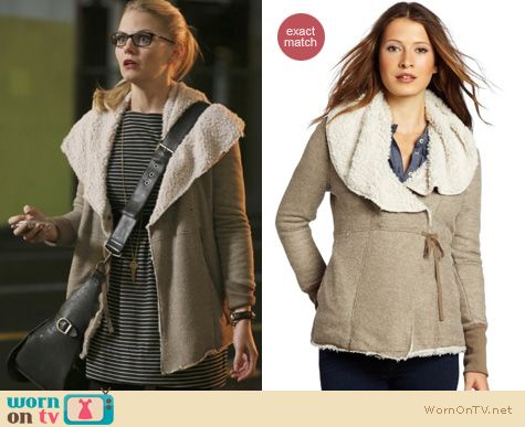 OUAT Fashion: Jack by BB Dakota Cathie coat worn by Jennifer Morrison