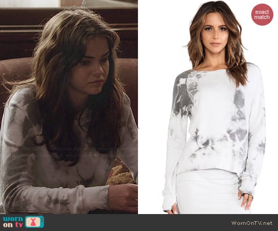 Pam & Gela Annie Sweatshirt worn by Maia Mitchell on The Fosters