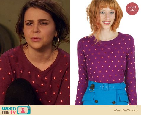 Fashion of Parenthood: Opening Ceremony Sahara Sweater worn by Mae Whitman