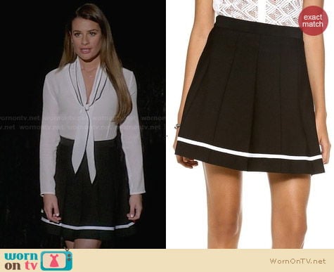 Parker Clio Skirt worn by Lea Michele on Glee