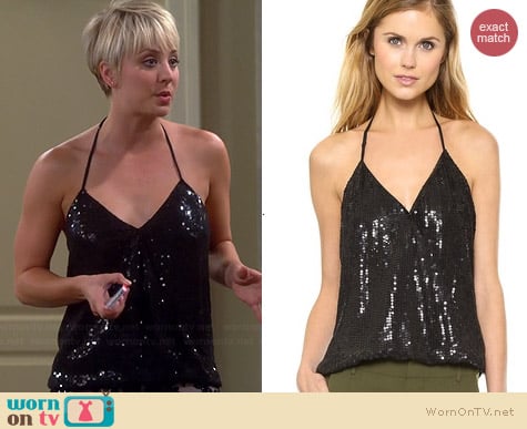 Parker Kae Top worn by Kaley Cuoco on The Big Bang Theory