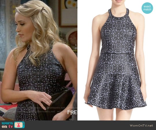 Parker Leona Faux Leather Dress worn by Gabi Diamond (Emily Osment) on Young and Hungry