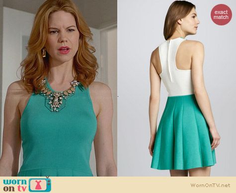 Parker Lulu Dress in Turquoise worn by Mariana Klaveno on Devious Maids