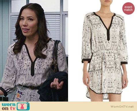 Parker Medium Sleeve Dress worn by Michaela Conlin on Bones