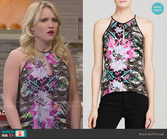 Parker Nassau Top worn by Gabi Diamond (Emily Osment) on Young and Hungry