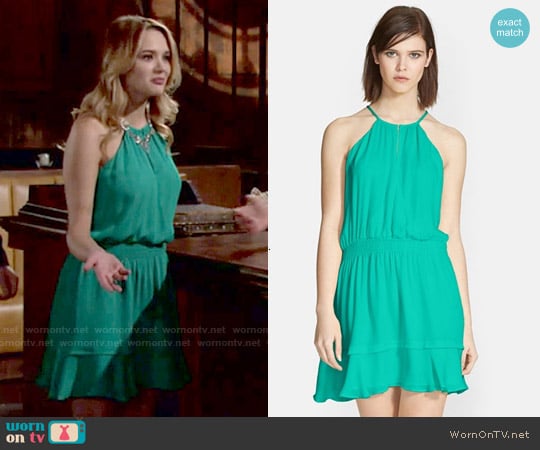 Parker Nathan Dress in Laguna worn by Summer Newman (Hunter King) on The Young and the Restless