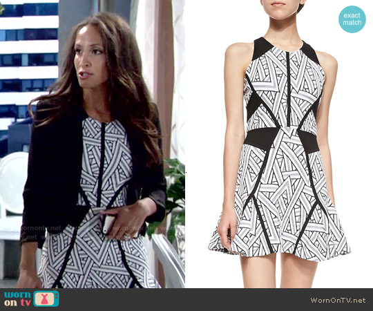 Parker Neve Dress worn by Lily Winters (Christel Khalil) on The Young and the Restless