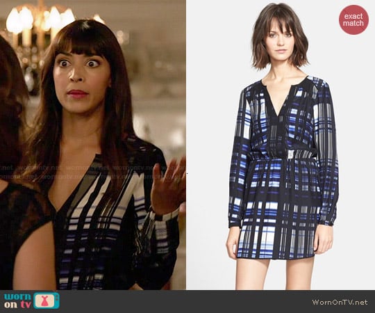 Parker Rava Dress in Nightfall worn by Cece Parekh (Hannah Simone) on New Girl