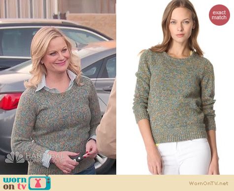 Parks & Rec Fashion: Rag & Bone Holst sweater worn by Amy Poehler