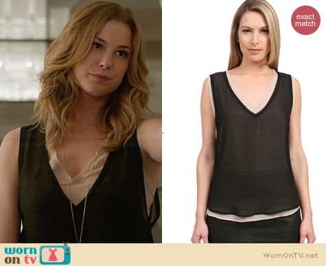 Patterson J Kincaid McCarthy Top worn by Emily VanCamp on Revenge