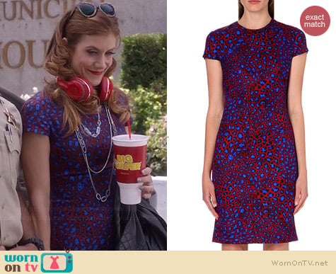 Paul Smith Leopard Print Dress worn by Kate Walsh on Bad Judge