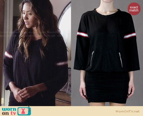 Fashion of PLL: IRO Romey Dress worn by Shay Mitchell