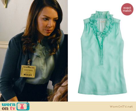 PLL Fashion: J. Crew Naomi top worn by