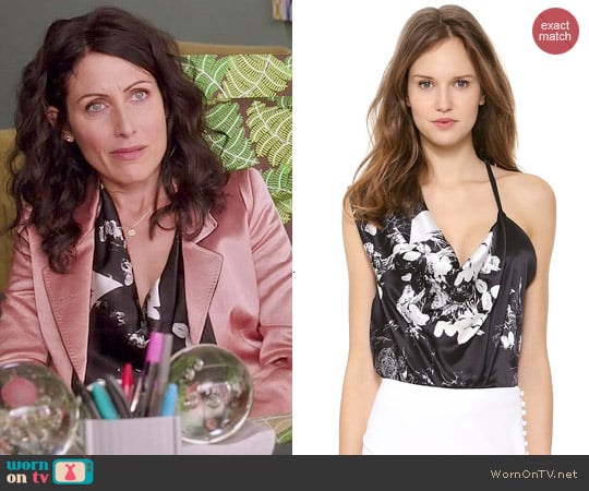 Preen by Thornton Begrazzi Carla top worn by Lisa Edelstein on GG2D