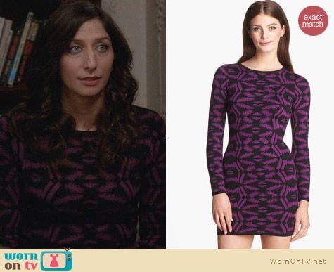 Presley Skye Body-Con Sweater Dress worn by Chelsea Peretti on Brooklyn Nine-Nine