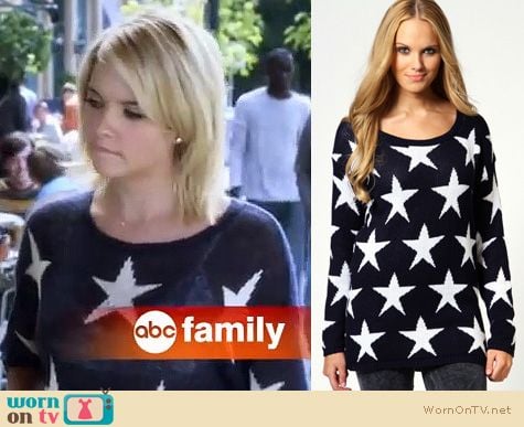 Pretty Little Liars Fashion: Wildfox star sweater worn by Ashley Benson