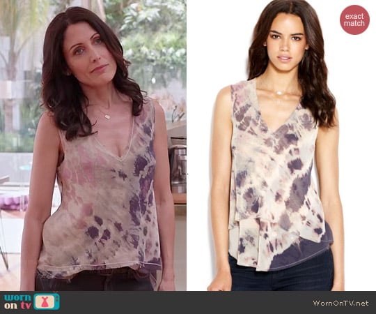 Rachel Roy Andi Tie Dye Tank worn by Lisa Edelstein on GG2D