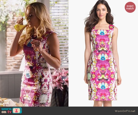 Rachel Roy Stretch Cotton Sheath worn by Shelby (Laura Bell Bundy) on Hart of Dixie