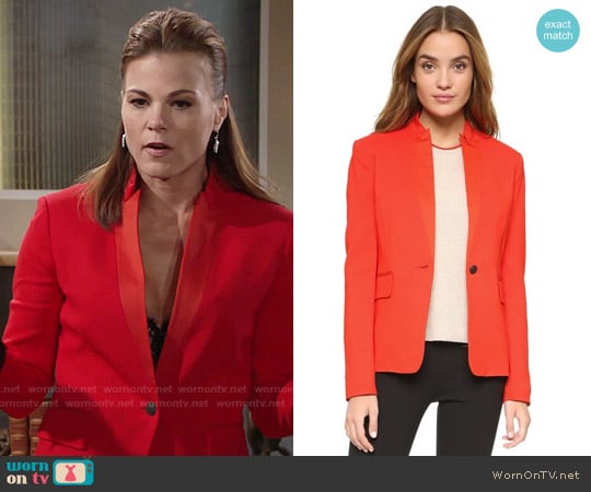 Rag & Bone Archer Blazer worn by Phyllis Newman (Gina Tognoni) on The Young and the Restless