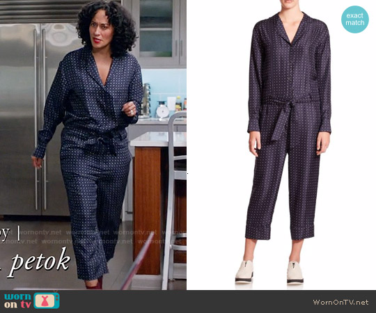 Rag & Bone Arthur Jumpsuit worn by Rainbow Johnson (Tracee Ellis Ross) on Black-ish