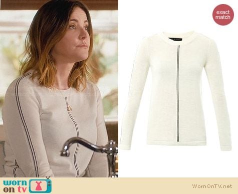 Rag & Bone Briana Sweater worn by Christa Miller on Cougar Town