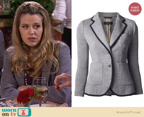 Rag & Bone Bromley Blazer worn by Majandra Delfino on FWBL