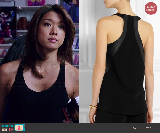 Rag & Bone Chieftain Tank worn by Grace Parks on Hawaii Five-O