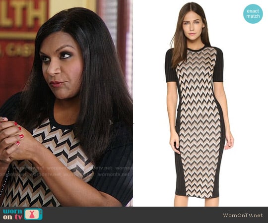 Rag & Bone Elaine Dress worn by Mindy Lahiri (Mindy Kaling) on The Mindy Project